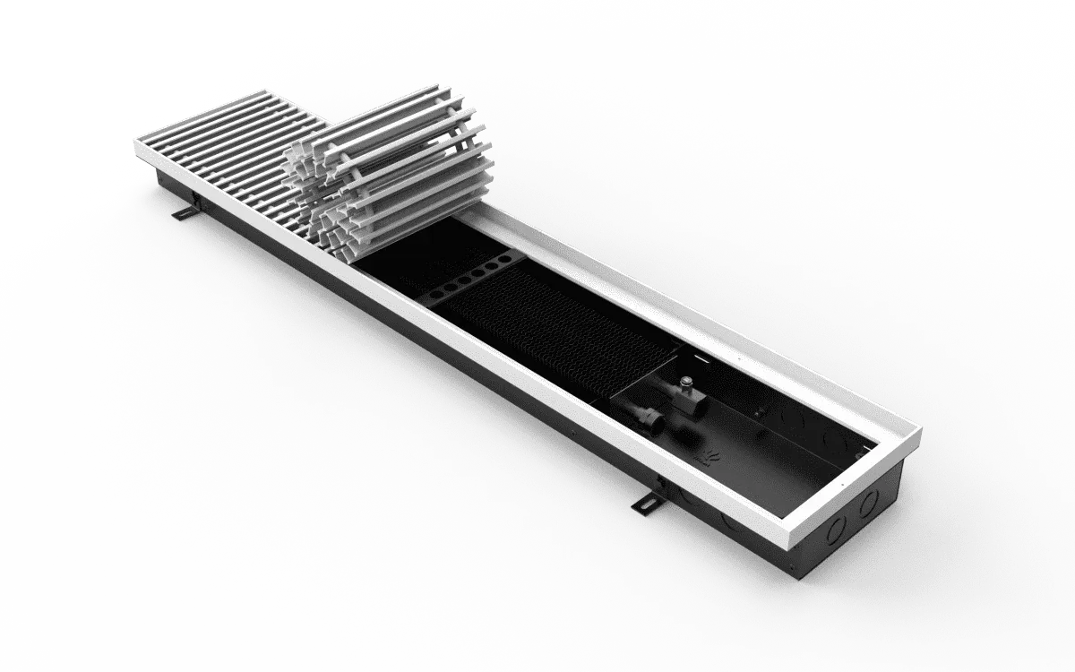 VITRON Конвектор внутрипольный водяной ВК.075.200.2ТГ (ВИТРОН) VITRON Конвектор внутрипольный водяной ВК.075.200.2ТГ (ВИТРОН)