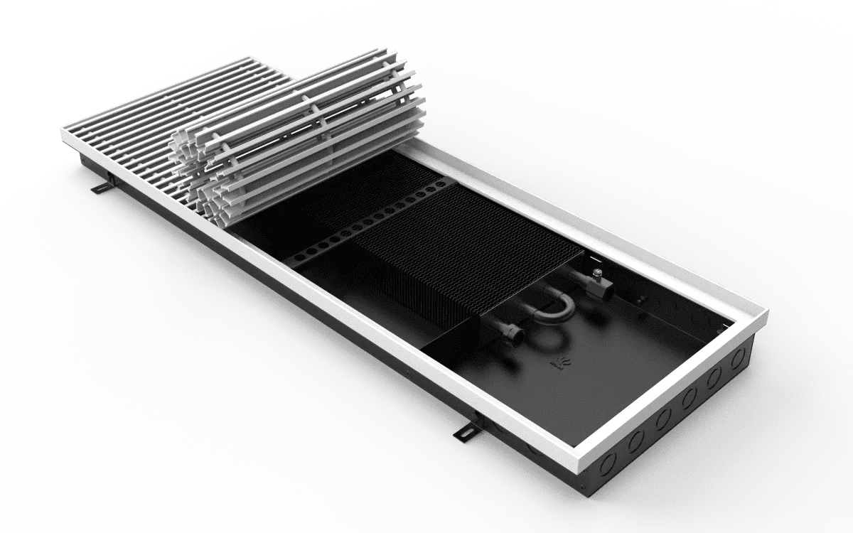 VITRON Конвектор отопления водяной в пол ВК.75.360.4ТГ (ВИТРОН) VITRON Конвектор отопления водяной в пол ВК.75.360.4ТГ (ВИТРОН)